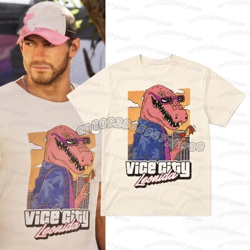 Popular Anime Merchandise - Jason Vice City Leonida Alligator Printed