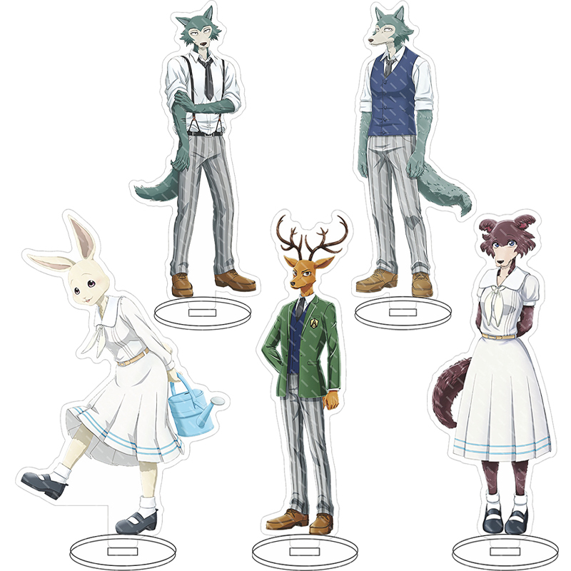 Acrylic Stand Figure - 16CM Anime Figure BEASTARS‌‌ Legoshi Hal