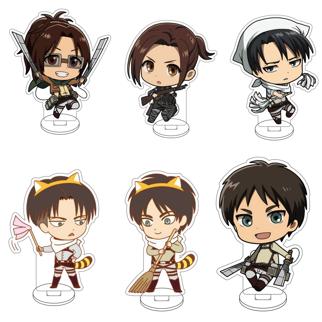 Acrylic Stand Figure - 10CM Anime Attack on Titan Eren