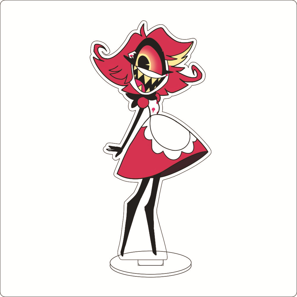 16CM Anime Hazbin Hotel Charli - Acrylic Stand Figure 评论和价格