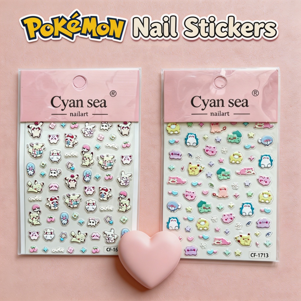 Kawaii Pokémon Pikachu Nail Ar - Anime Merchandise Nepal 评论和价格
