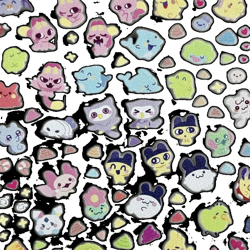 Tamagotchi Anime Cute Nail Art - Anime Merchandise Nepal 评论和价格