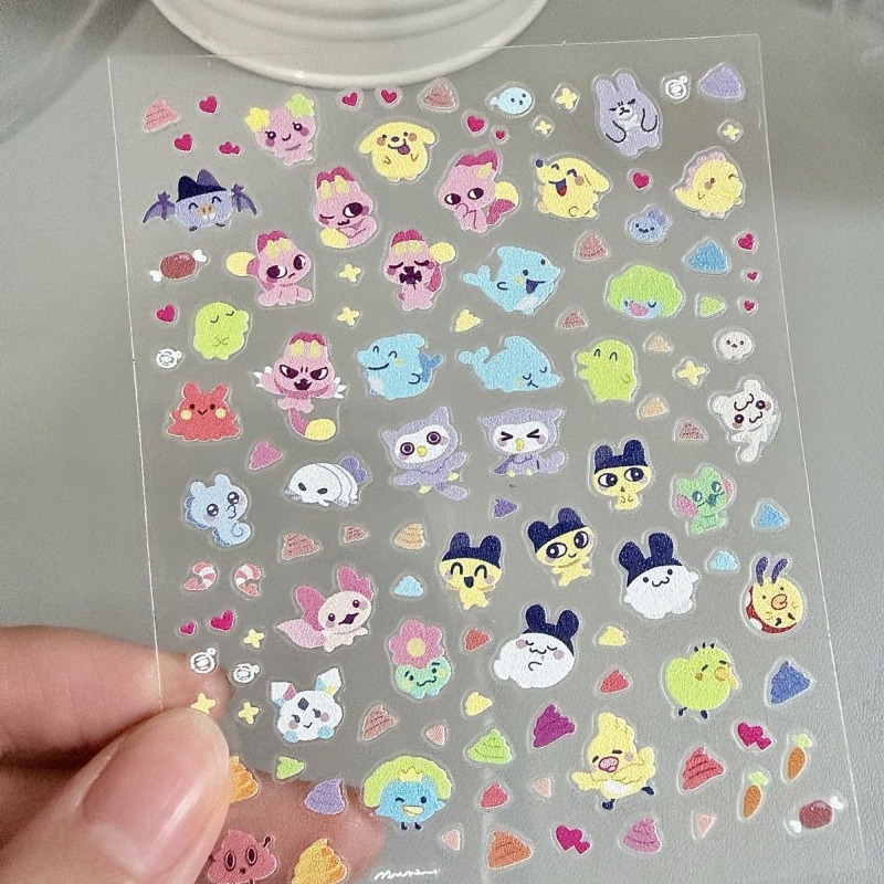 Tamagotchi Anime Cute Nail Art - Anime Merchandise Nepal 评论和价格