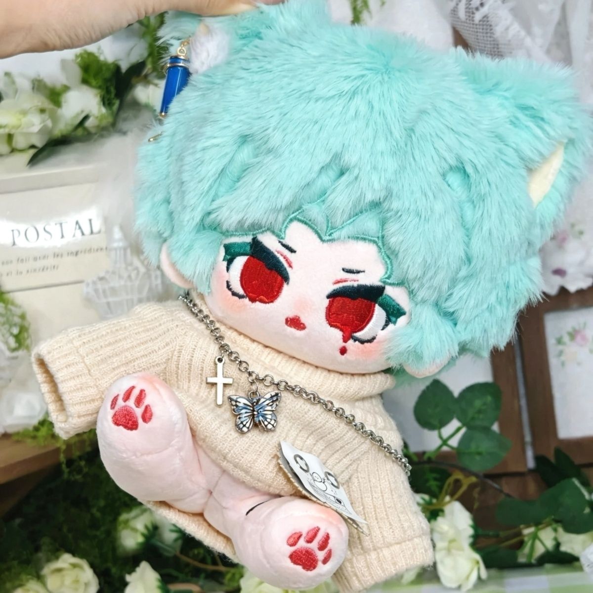 20cm New Genshin Impact Il Dot - Plush Doll Anime 评论和价格