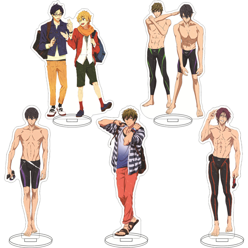 16CM Anime Acrylic Figure Free - Acrylic Stand Figure 评论和价格