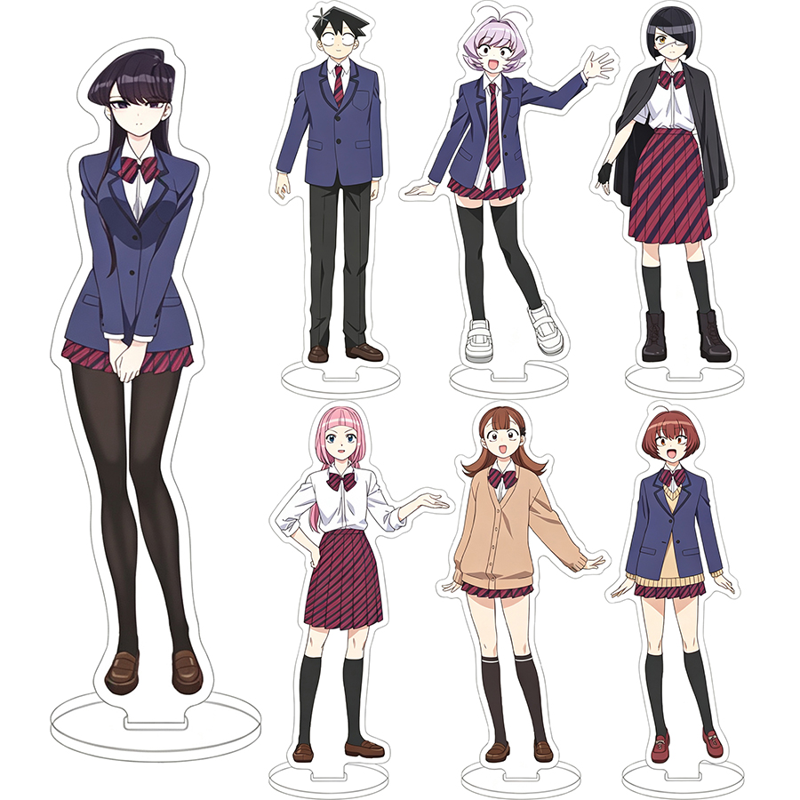 16CM Anime Komi Can't Communic - Acrylic Stand Figure 评论和价格