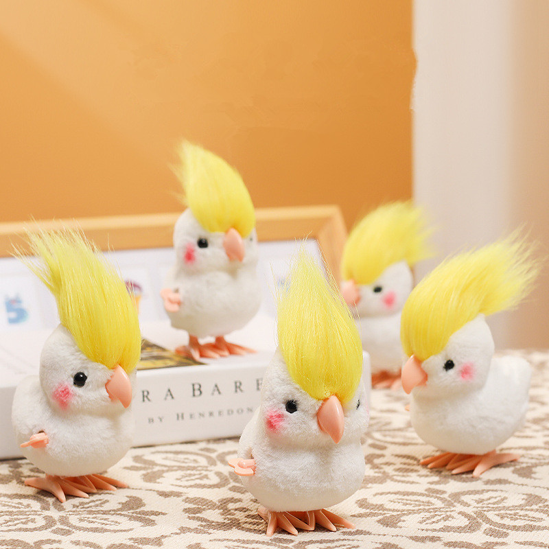 INS Kawaii Jumping Parrot Simu - Plush Doll Anime 评论和价格