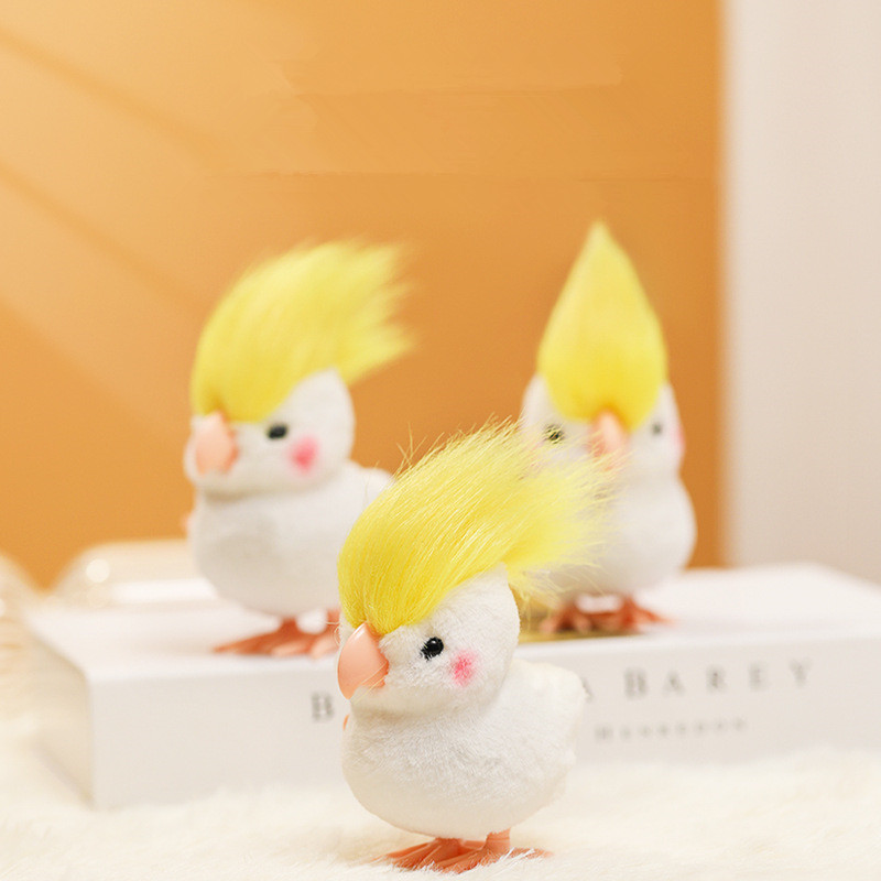 INS Kawaii Jumping Parrot Simu - Plush Doll Anime 评论和价格