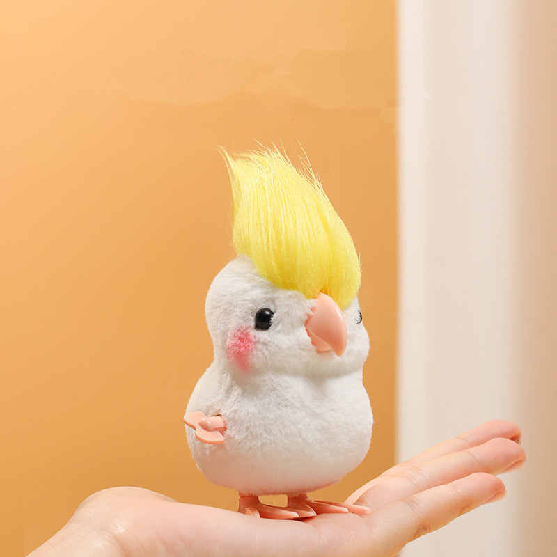 INS Kawaii Jumping Parrot Simu - Plush Doll Anime 评论和价格
