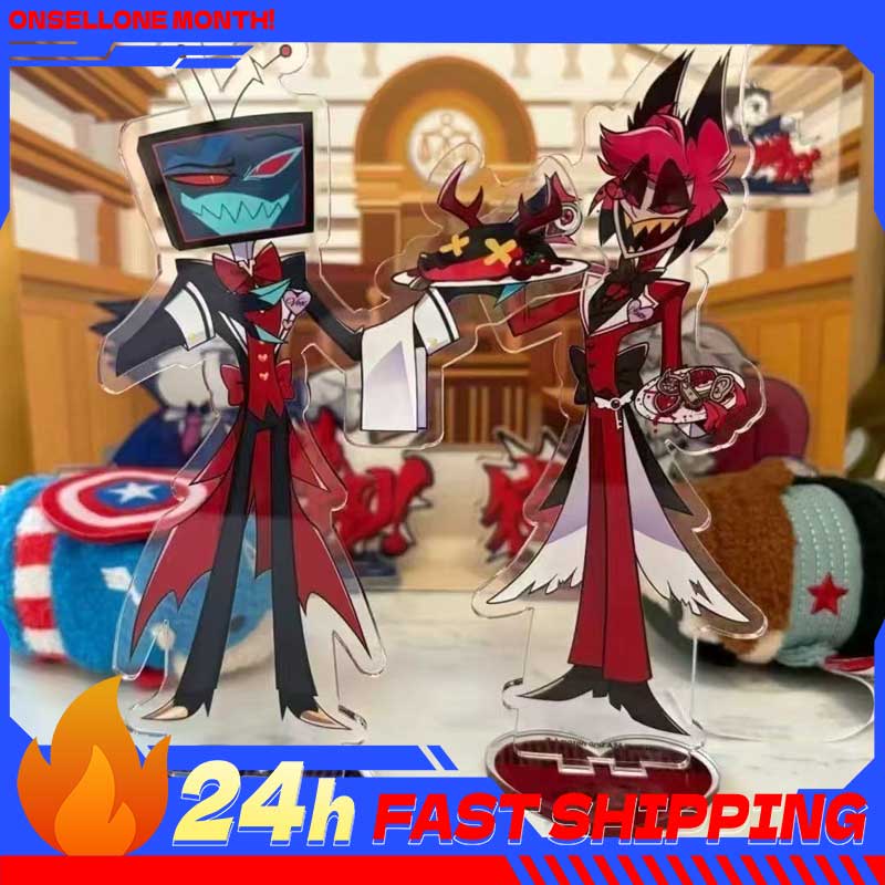 2pcs Hazbin Anime Peripherals  - Acrylic Stand Figure 评论和价格