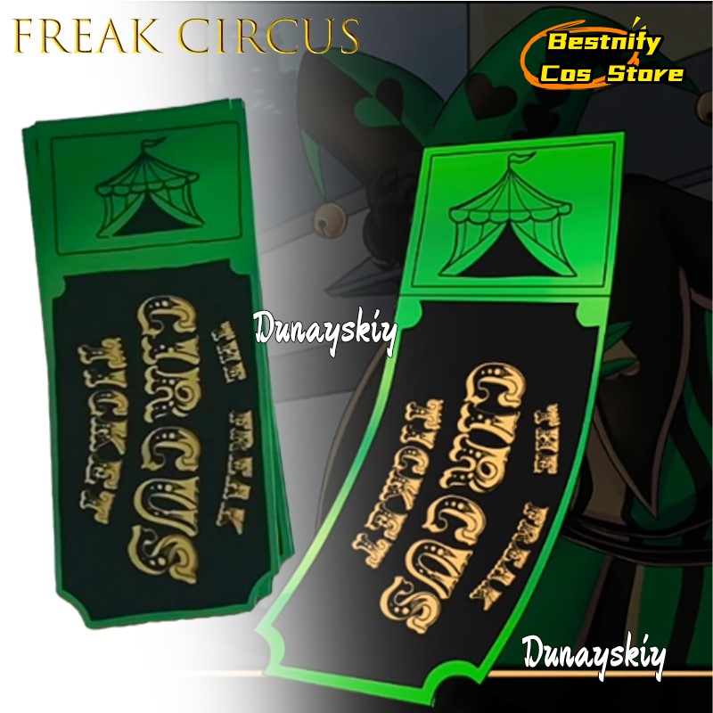 BFreak Circus Ticket Card Red  - Anime Merchandise In Japanese 评论和价格