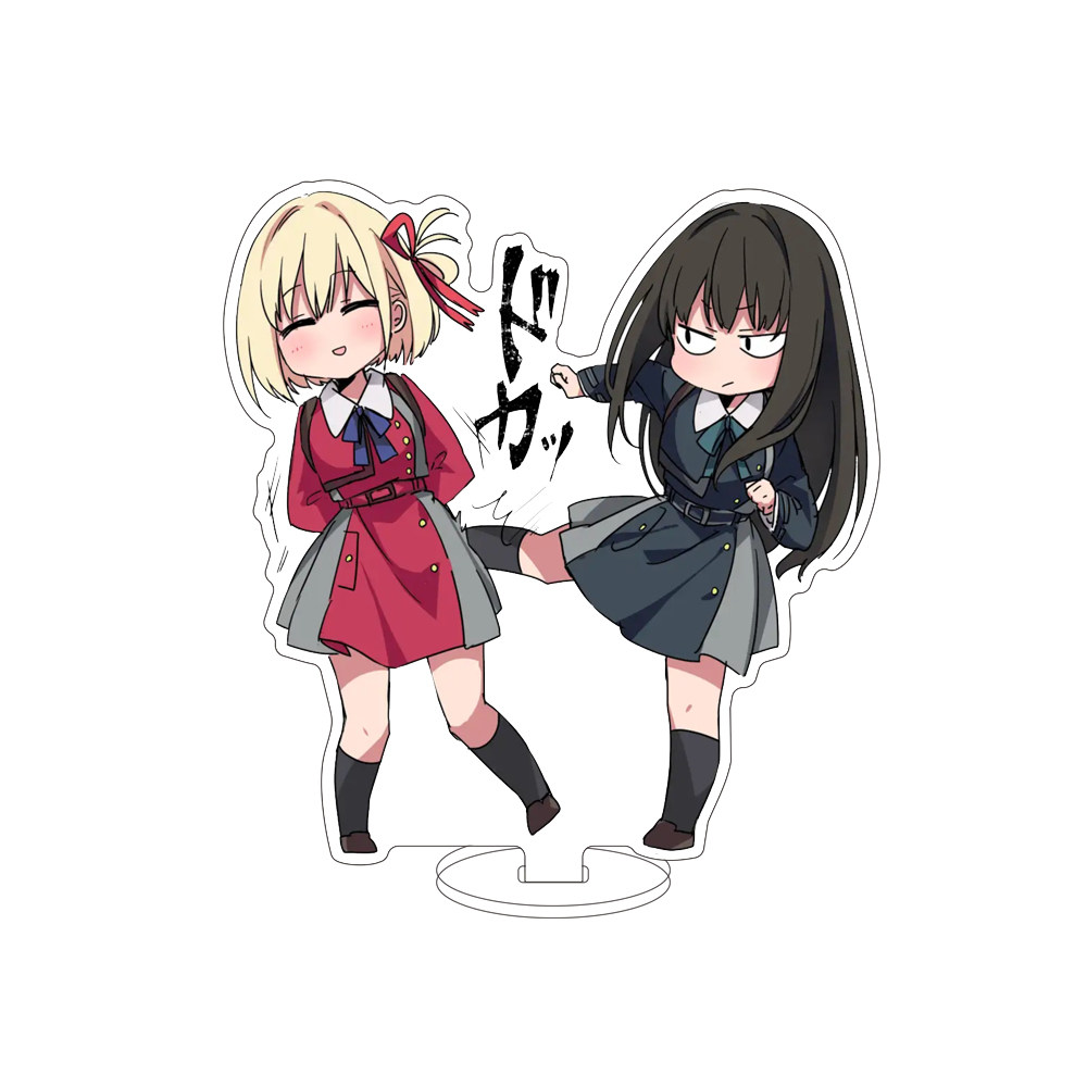 16CM Anime Lycoris Recoil‌ Fig - Acrylic Stand Figure 评论和价格