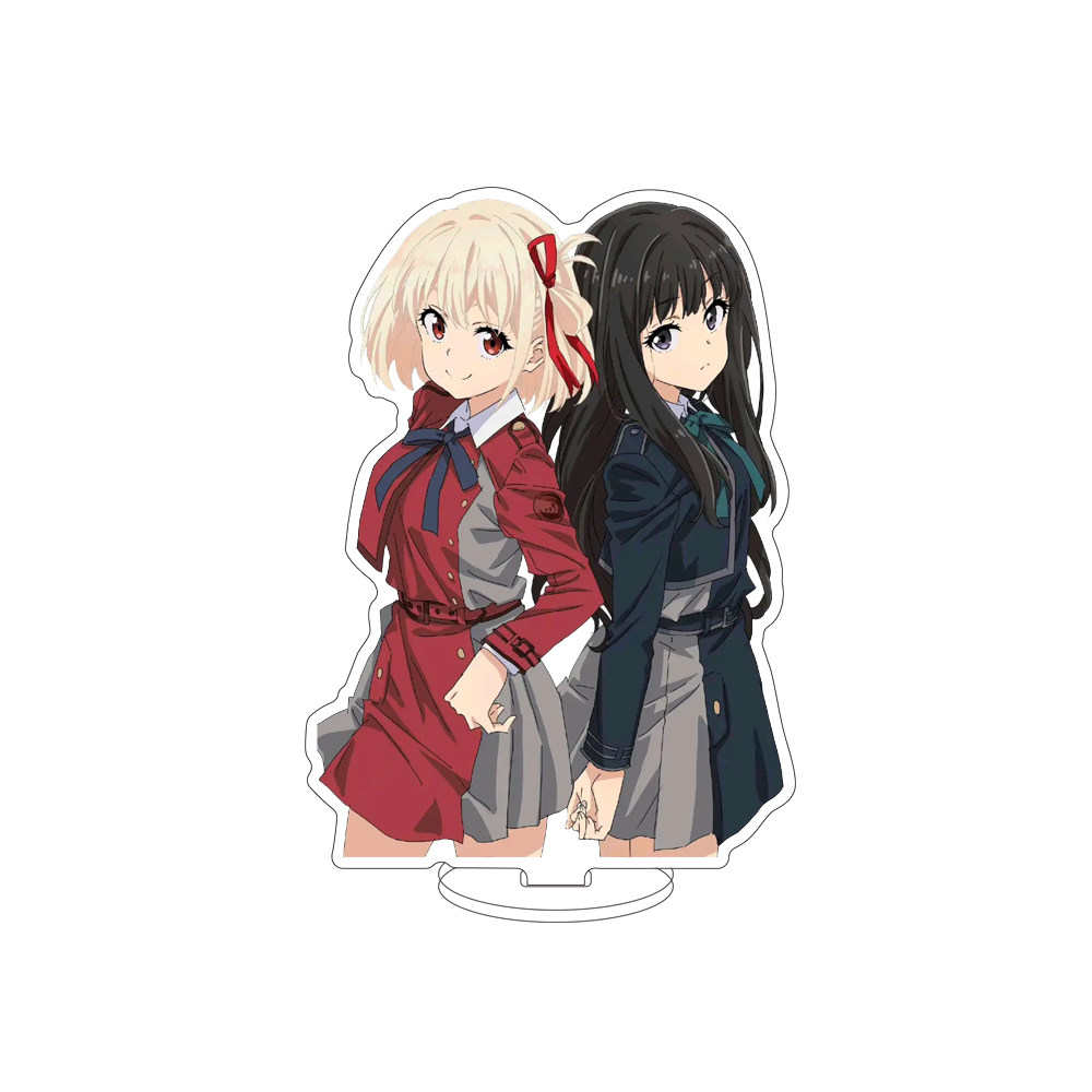 16CM Anime Lycoris Recoil‌ Fig - Acrylic Stand Figure 评论和价格