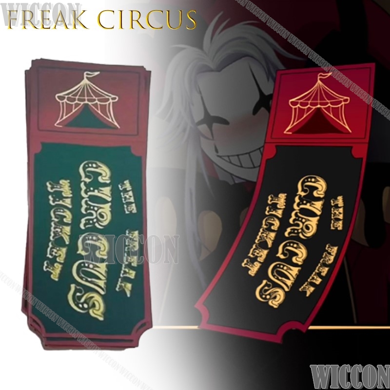 Freak Circus Ticket Card Red G - Anime Merchandise In Japanese 评论和价格
