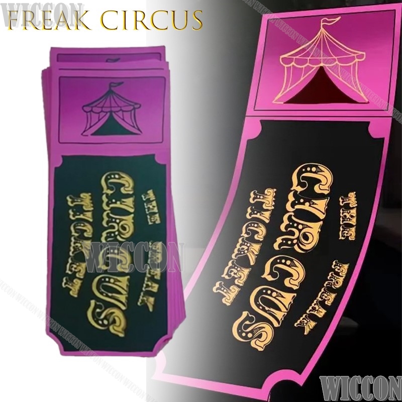 Freak Circus Ticket Card Red G - Anime Merchandise In Japanese 评论和价格