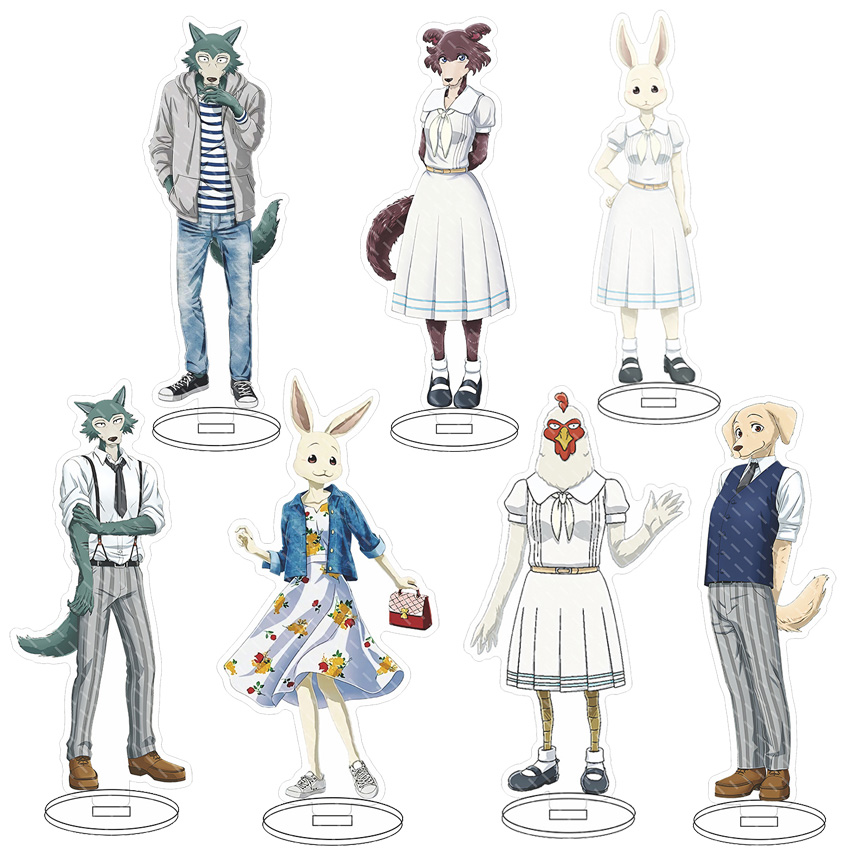 16CM Anime BEASTARS Legoshi Lo - Acrylic Stand Figure 评论和价格