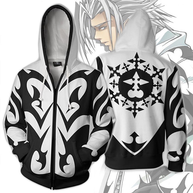 Kingdom Hearts 3D Anime Print  - Anime Merchandise Jacket 评论和价格