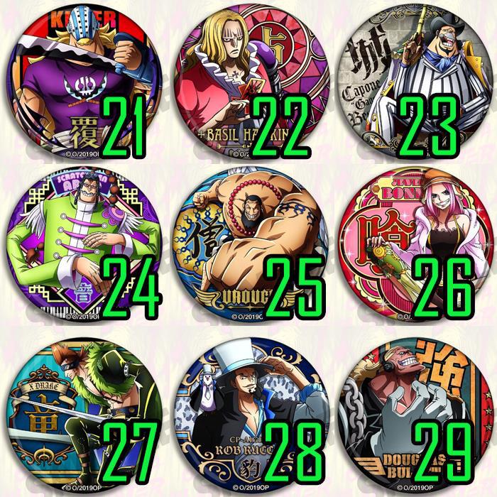 One Piece Anime Badge Pin Set  - Luffy Anime Merchandise 评论和价格